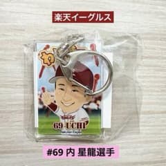 楽天イーグルス 勝利時限定ガチャ アクリルキーホルダー #69 内 星龍