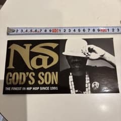 Nas GOD'S SON ステッカー ヒップホップのサムネイル