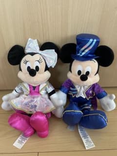 パリ　ディズニーランド　30周年　ぬいぐるみ　ミッキー　ミニーのサムネイル