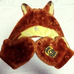 ディズニー マフラーキャップ ズートピア ニック - メルカリ