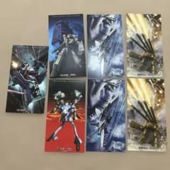 【値下げ・匿名発送】超時空要塞マクロスMACROSSメカデザインポストカード7枚のサムネイル
