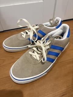 adidas BUSENITZ ベージュ/ブルー スニーカーのサムネイル