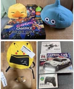 ポケモン ドラクエ おもちゃ　雑貨　プライズ品　ラジコン ドローン10点まとめ