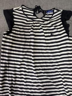 Burberry ストライプ フリル付き 半袖Tシャツ Mのサムネイル
