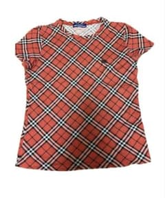 BURBERRY BLUE LABEL 半袖Tシャツ 赤チェックのサムネイル