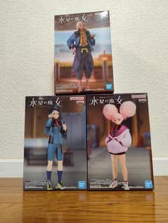 機動戦士ガンダム 水星の魔女 ニカ チュアチェリー シャディク フィギュア