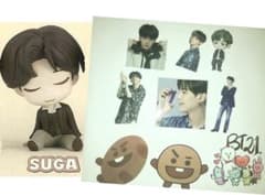 BTS ガチャ　シュガ　防水シールのサムネイル