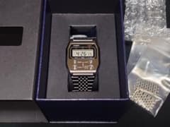 カシオ クラシック PREMIUM A1100D-1JF シルバー チプカシ - メルカリ
