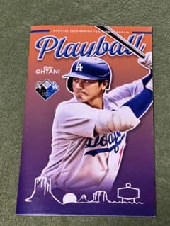激レア大谷翔平 2024 スプリングトレーニング公式プログラム