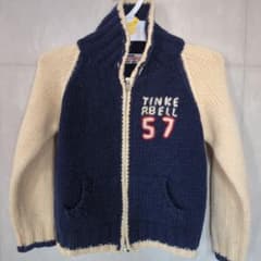 TINKERBELL キッズ ニットジャケット 100のサムネイル