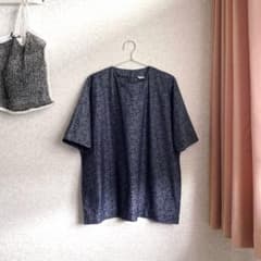 TOUJOURS トゥジュー フラワープリント半袖プルオーバー［美品
