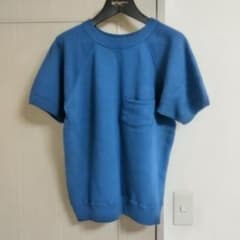 WAREHOUSE 半袖スウェット 4085 ネイビー サイズ Mのサムネイル