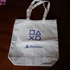 PlayStation 토트 백 캔버스 화이트