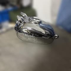 Harley-Davidson 貯金箱 タンク型 クローム シルバー - メルカリ