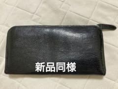 カミーユフォルネ ラウンドジップ リザード黒 - メルカリ