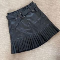 ザラ  フェイクレザースカート　ZARAのサムネイル