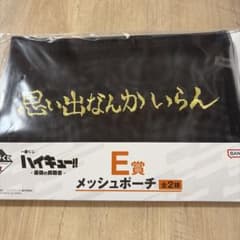 하이큐 복권 E상 메쉬 파우치