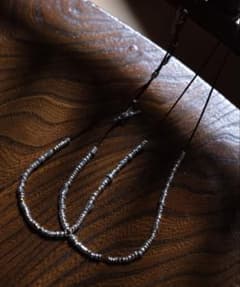 taupe D.Motoike Ex Seed Necklace 柿乃葉 - メルカリ