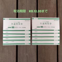 レッドバロン共通利用券 1,000円✕10枚　R8.12.20まで有効のサムネイル