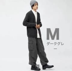GU デニムスーパーワイド　カーゴパンツのサムネイル