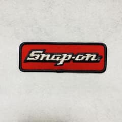 Snap-on スナップオン ロゴ刺繍 ワッペン（縦4cm×横11.5cm） - メルカリ