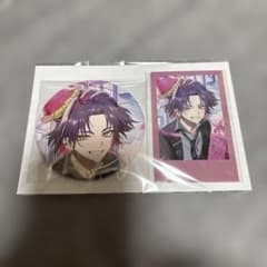 にじさんじ 渡会雲雀 誕生日グッズ2025 箔押し缶バッジ＆チェキ風