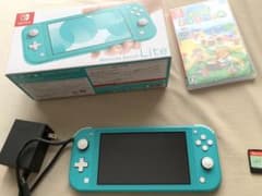 Nintendo Switch lightターコイズ + おいでよどうぶつの森のサムネイル