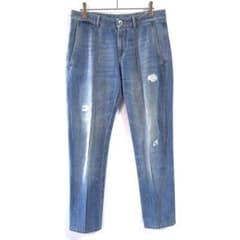 BRUNELLO CUCINELLI ヴィンテージ加工デニム レザーパッチ BRUNELLO CUCINELLI ヴィンテージ加工デニム レザーパッチ - メルカリ