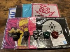 ベルセルク 一番くじ H賞　ジャガードタオル全8種　G賞ヘッドマグネット5種のサムネイル