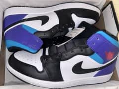 31cm NIKE AIRJORDAN1 MID ブライトコンコルド　未着用のサムネイル