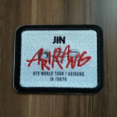 BTS ARIRANG ワッペンステッカー　JINのサムネイル