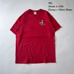 90s Disney Velva Sheen USA製 ミッキー ゴルフTシャツ - メルカリ