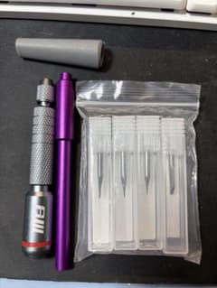 模型用 スジボリ工具セット 替刃付きのサムネイル