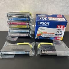 EPSON純正大判プリンタインク7本セット　おまけ付　IC58 期限切れ EPSON 純正インクカートリッジ マウス ブラック（大容量） IB07KB