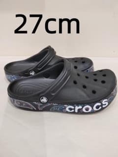 クロックス サンダル バヤバンド CROCS ブラック 27cm