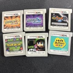 3DSソフト6種のサムネイル