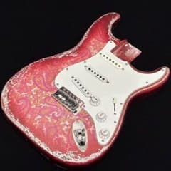 ペイズリー ストラト タイプ ボディ レリック ピックアップ 付き ペイズリー ストラト タイプ ボディ レリック ピックアップ 付き