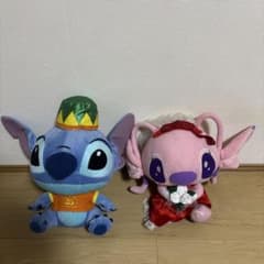 スティッチ＆エンジェル ぬいぐるみ 2体セットのサムネイル