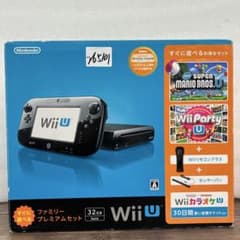 265101 Wii U すぐに遊べるファミリープレミアムセット(クロ) 265101 Wii U すぐに遊べるファミリープレミアムセット(クロ) - メルカリ