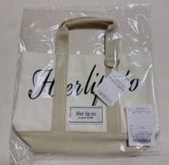 herlipto Canvas Mini Tote トートバッグ White - メルカリ
