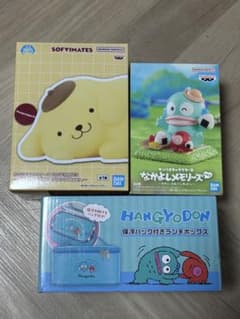 【新品未開封】ポムポムプリン　ハンギョドン　フィギュアランチボックスセット
