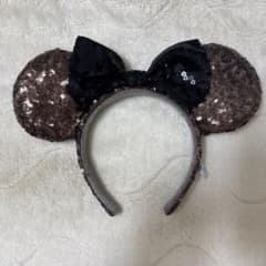 ミニーマウス風スパンコールカチューシャのサムネイル