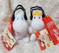 MOOMIN 무민 봉제인형 마스코트 헤드폰 2종