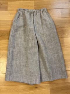 中川政七商店 キュロットスカート ウール+麻 - メルカリ