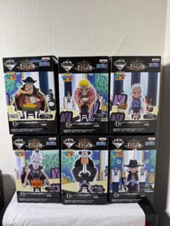 ワンピース ワールドコレクタブルフィギュアー王下七武海ー D賞6体