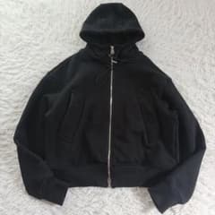 OUAT ASTRO PARKA BLACK パーカー ドローコード 黒 - メルカリ