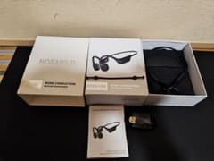 骨伝導イヤホン オープンイヤー Bluetooth ランニング向け 美品のサムネイル