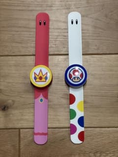 USJ パワーアップバンド マリオ キノピオ 2本セット 箱なし 中古のサムネイル