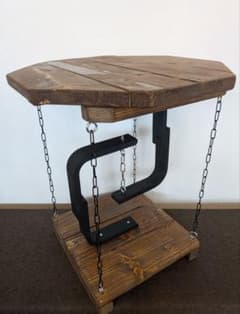 テンセグリティnoサイドテーブル　☆ハンドメイド テンセグリティnoサイドテーブル ☆ハンドメイド - メルカリ