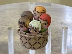 ☆ ヴィンテージ ロシア木製フォークアート人形 - メルカリ